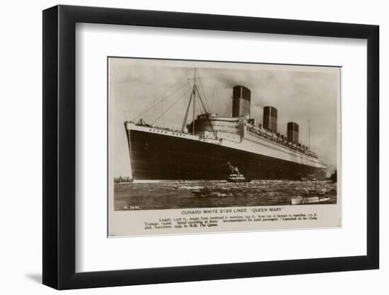 The Queen Mary-null-Framed Photographic Print