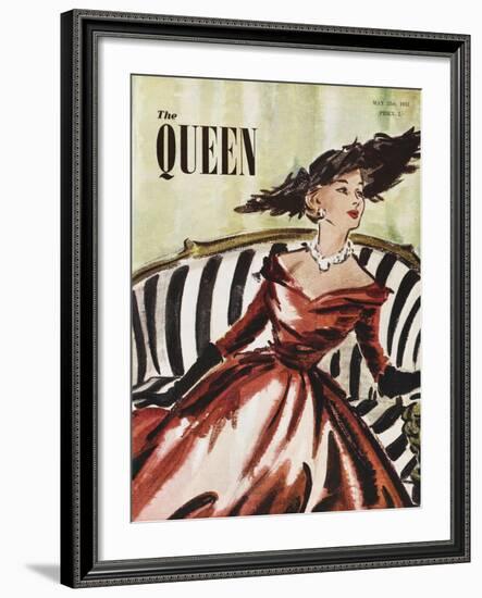 The Queen, May 1952-The Vintage Collection-Framed Giclee Print