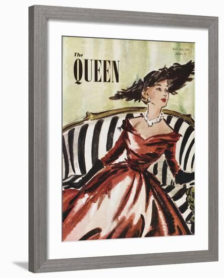 The Queen, May 1952-The Vintage Collection-Framed Giclee Print