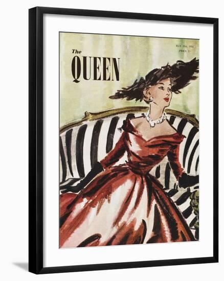The Queen, May 1952-The Vintage Collection-Framed Giclee Print