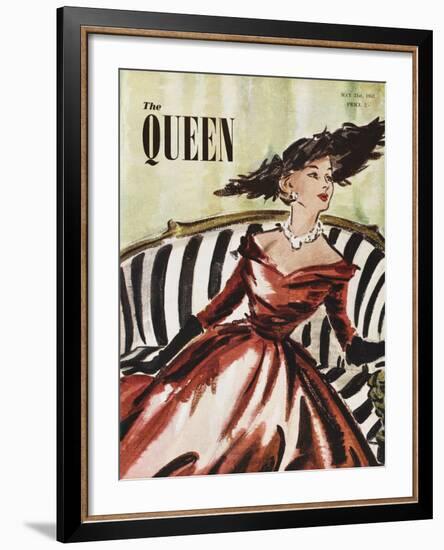 The Queen, May 1952-The Vintage Collection-Framed Giclee Print