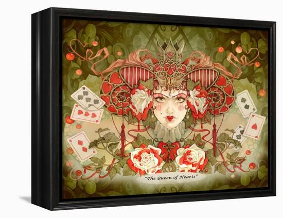 The Queen of Hearts-Linda Ravenscroft-Framed Premier Image Canvas