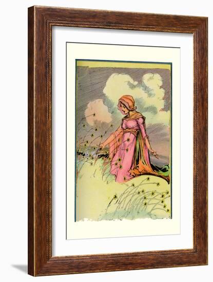 The Queen of Oogaboo-John R. Neill-Framed Art Print