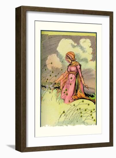 The Queen of Oogaboo-John R. Neill-Framed Art Print