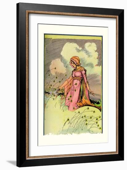 The Queen of Oogaboo-John R. Neill-Framed Art Print