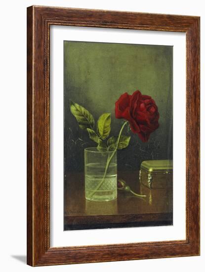 The Queen of Roses-Martin Johnson Heade-Framed Giclee Print