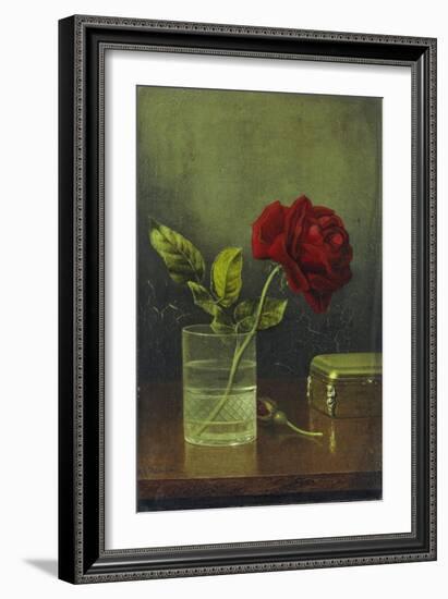 The Queen of Roses-Martin Johnson Heade-Framed Giclee Print