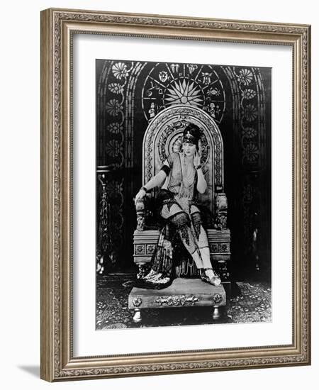 The Queen of Sheba, 1921-null-Framed Photographic Print