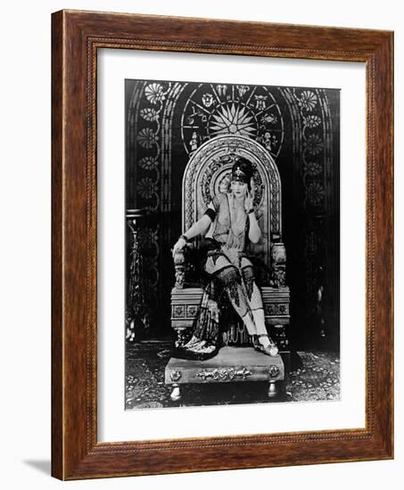 The Queen of Sheba, 1921-null-Framed Photographic Print