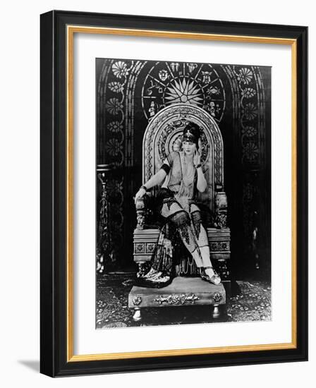 The Queen of Sheba, 1921-null-Framed Photographic Print