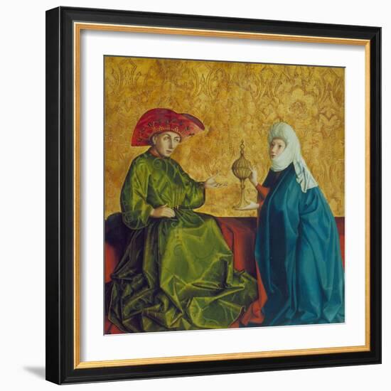 The Queen of Sheba before King Solomon, C. 1435-37-Konrad Witz-Framed Giclee Print