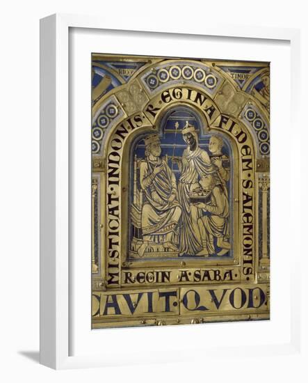 The Queen of Sheba Bringing Gifts to King Solomon-null-Framed Photographic Print