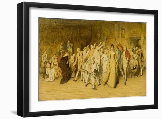 The Queen of the Swords, C.1877-William Quiller Orchardson-Framed Giclee Print
