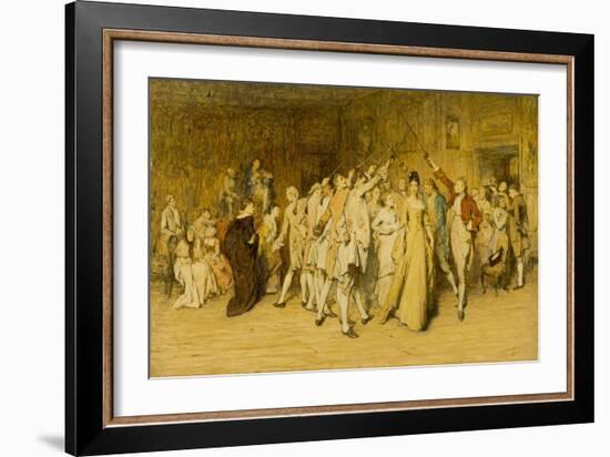 The Queen of the Swords, C.1877-William Quiller Orchardson-Framed Giclee Print