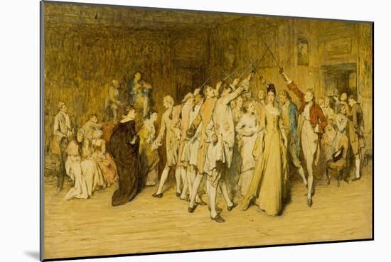 The Queen of the Swords, C.1877-William Quiller Orchardson-Mounted Giclee Print