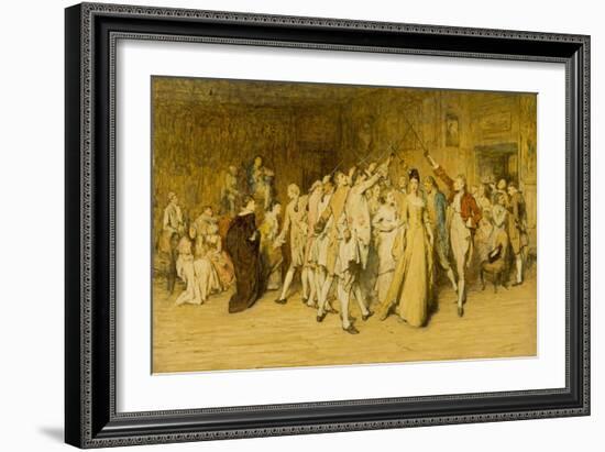The Queen of the Swords, C.1877-William Quiller Orchardson-Framed Giclee Print