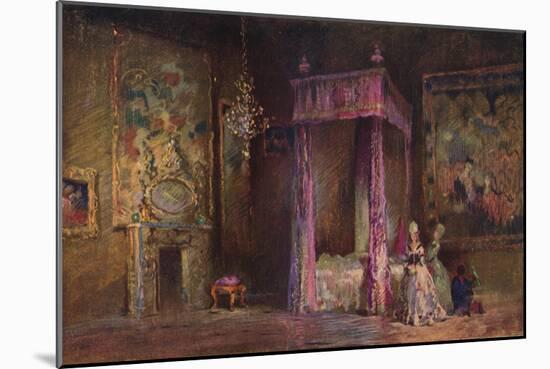 'The Queen's Bedchamber', c1916-George Sheringham-Mounted Giclee Print