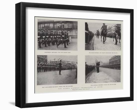 The Queen's Birthday Celebrations at Dover-null-Framed Giclee Print