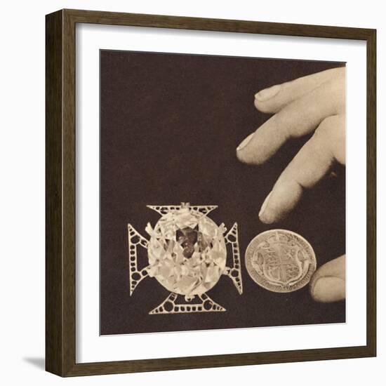 'The Queen's Coat of Arms', 1937-Unknown-Framed Photographic Print