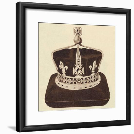 'The Queen's Crown', 1937-Unknown-Framed Photographic Print