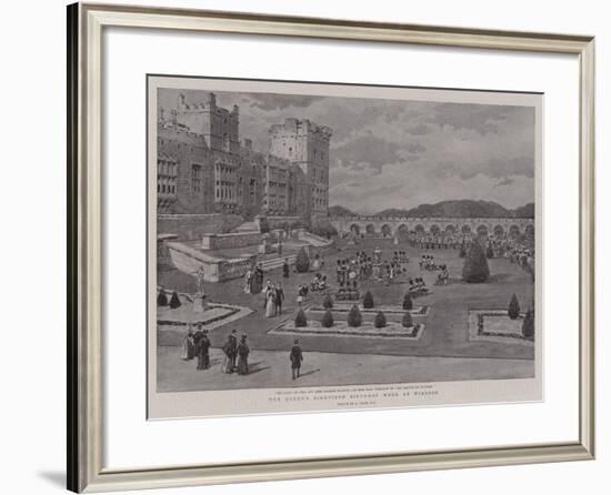 The Queen's Eightieth Birthday Week at Windsor-Joseph Nash-Framed Giclee Print