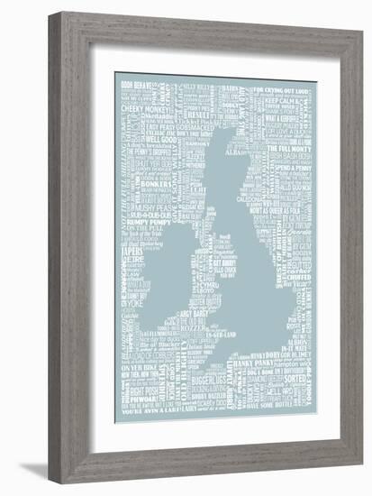 The Queen's English-Janie Secker-Framed Art Print