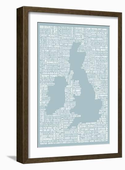 The Queen's English-Janie Secker-Framed Art Print