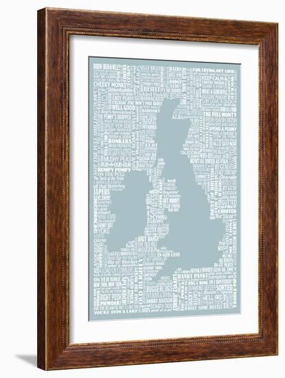 The Queen's English-Janie Secker-Framed Art Print