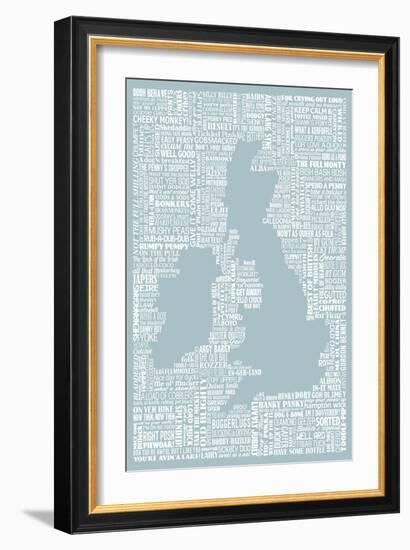 The Queen's English-Janie Secker-Framed Art Print