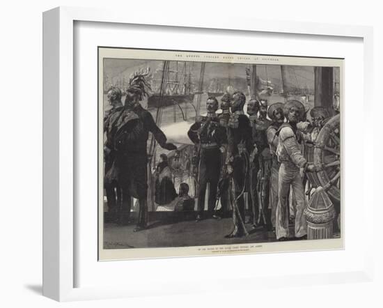 The Queen's Jubilee Naval Review at Spithead-Richard Caton Woodville II-Framed Giclee Print