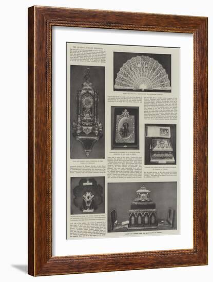 The Queen's Jubilee Presents-null-Framed Giclee Print