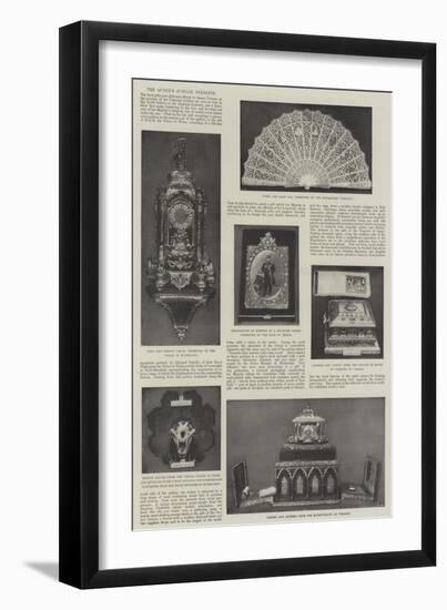 The Queen's Jubilee Presents-null-Framed Giclee Print