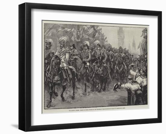 The Queen's Jubilee-William Heysham Overend-Framed Giclee Print