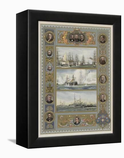 The Queen's Jubilee-William Lionel Wyllie-Framed Premier Image Canvas