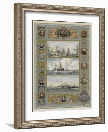 The Queen's Jubilee-William Lionel Wyllie-Framed Giclee Print