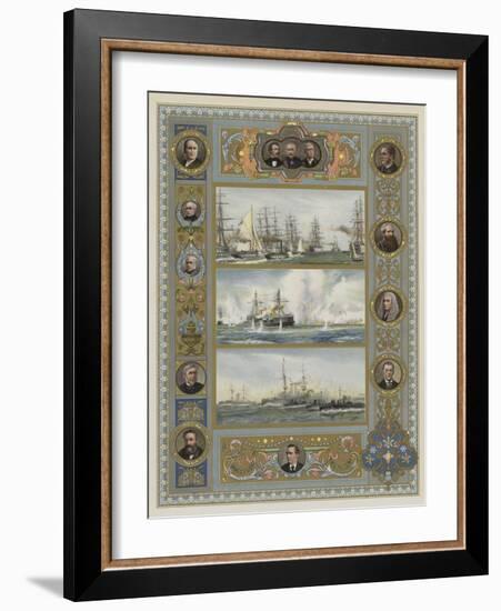 The Queen's Jubilee-William Lionel Wyllie-Framed Giclee Print