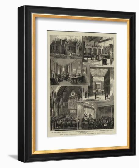 The Queen's Pavilion, and Other Sketches at Aldershot-null-Framed Giclee Print
