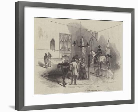 The Queen's Riding House, Windsor-null-Framed Giclee Print