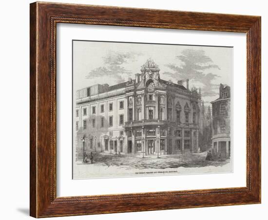 The Queen's Theatre and Opera-House, Edinburgh-null-Framed Giclee Print