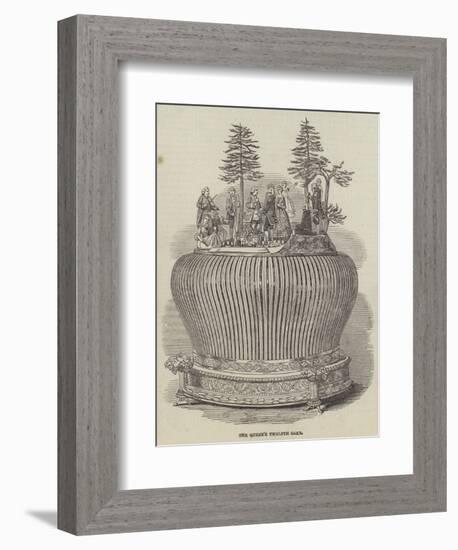 The Queen's Twelfth Cake-null-Framed Giclee Print