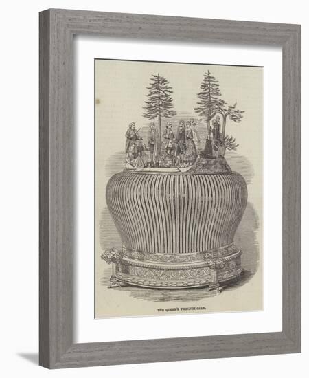 The Queen's Twelfth Cake-null-Framed Giclee Print