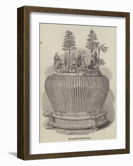 The Queen's Twelfth Cake-null-Framed Giclee Print