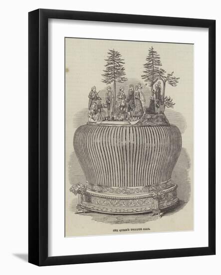 The Queen's Twelfth Cake-null-Framed Giclee Print