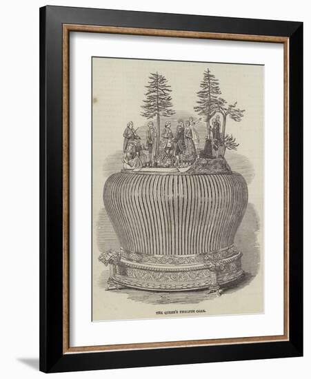 The Queen's Twelfth Cake-null-Framed Giclee Print