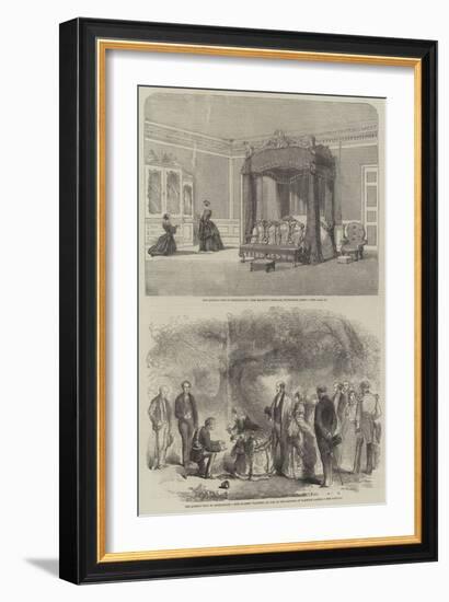 The Queen's Visit to Birmingham-Richard Principal Leitch-Framed Giclee Print