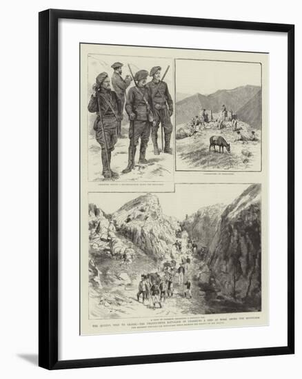 The Queen's Visit to Grasse-null-Framed Giclee Print