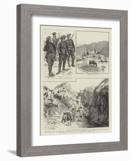 The Queen's Visit to Grasse-null-Framed Giclee Print