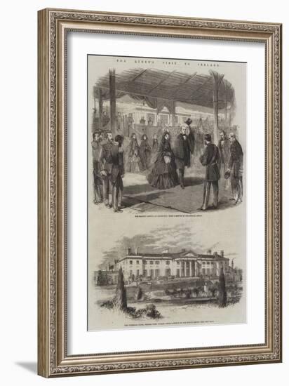 The Queen's Visit to Ireland-null-Framed Giclee Print