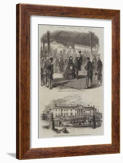 The Queen's Visit to Ireland-null-Framed Giclee Print