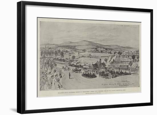 The Queen's Visit to the Empress Frederick at Friedrichshof-null-Framed Giclee Print